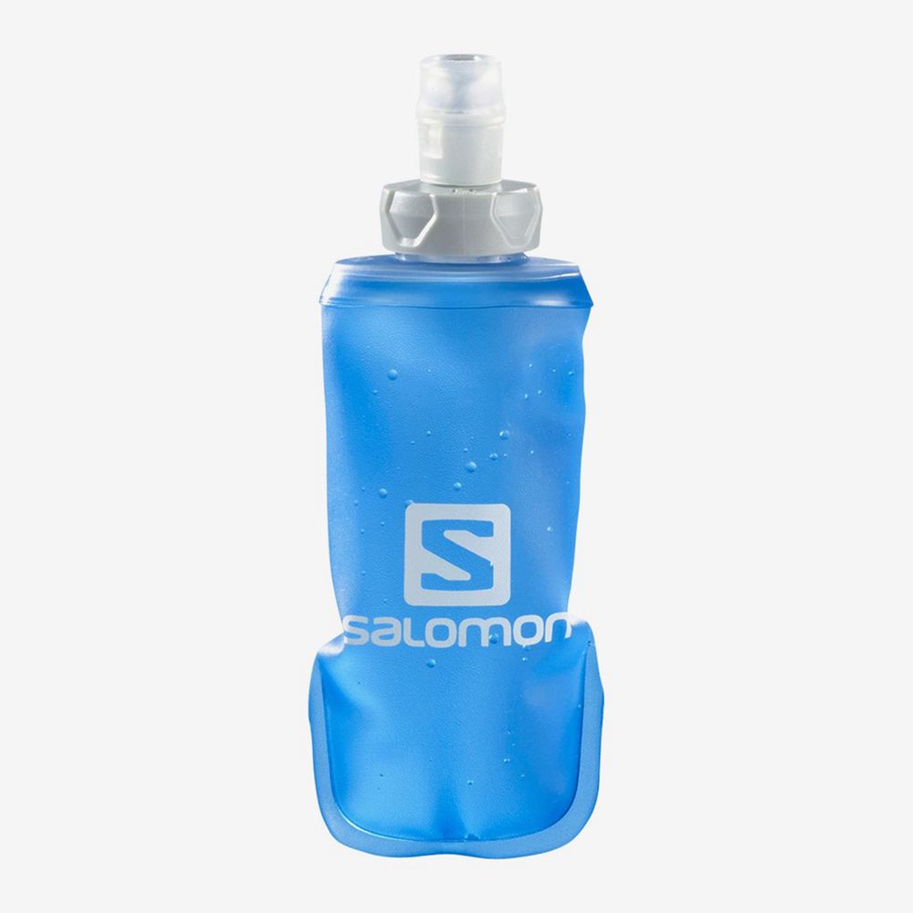 Mochila Trail Running Salomon Hombre Azules - Salomon Argentina SOFT FLASK 150ML/5OZ,148502-SFW